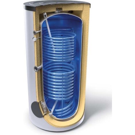 Interacumuladores de calentamiento indirecto 2 serpentines - TESY Modelo: EV 15/7S2 500 75
