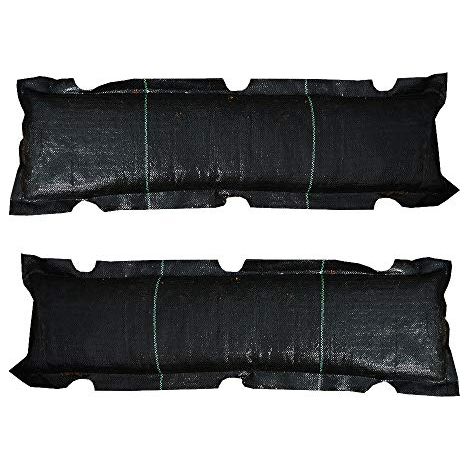Lot de 2 tapis d'arrosage intelligent pour parterres de jardin surélevés, irrigation de 30 jours, recharge automatique avec pluie pour jardins, plantes de tomates, fleurs (1/5)