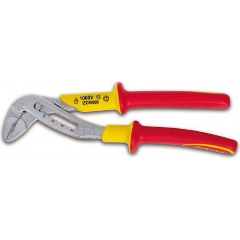 Beta 1048MQ Pinza regolabile pappagallo elettricisti isolata 1000V 250mm 1048MQ (1/3)