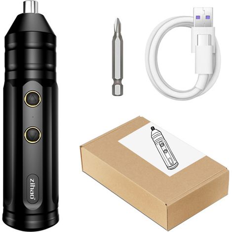 Mini tournevis électrique sans fil, ensemble d'outils électriques portables, Rechargeable multifonctionnel (1/5)