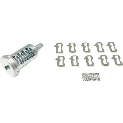 Cylindre de serrure à clé pour boîte latérale, en alliage d'aluminium, pour automobile. (1/5)