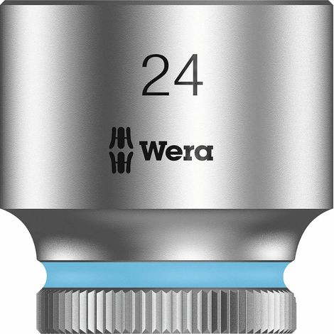 Wera, 8790 HMB Bussola per cricchetto Zyklop con attacco da 3/8", 24.0 mm (1/3)
