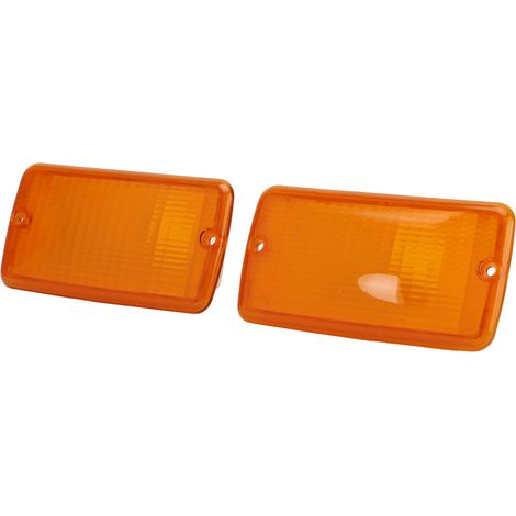 Frontblinkerglas für Jeep Wrangler TJ 1997-2006, gelbes Parklichtgehäuse, Ersatzteil 55055020AE, Stoßstangenscheinwerferabdeckung. (1/5)