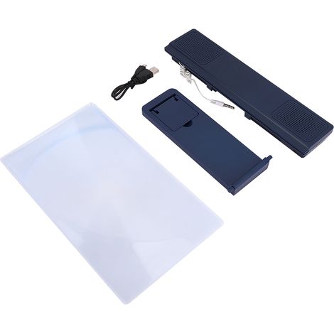 Amplificateur D'écran De Téléphone Portable - Support Acrylique Et Abs - Projection Optique 12 Pouces - Pour Intérieur Et Camping - 1 Pièce (1/5)