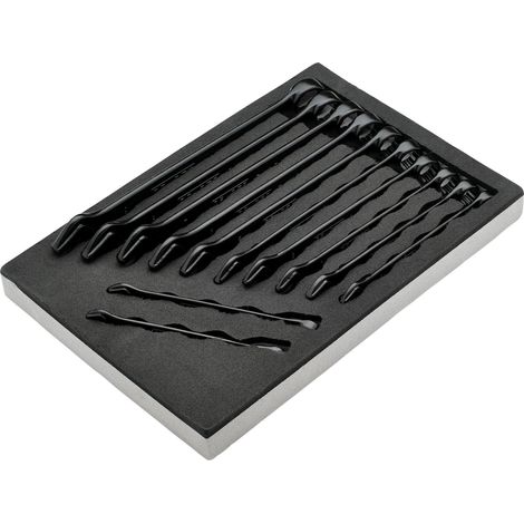 Draper 07143 Draper Expert HI-TORQ Metric Combination Spanner Set in EVA Foam Tray (12 Piece) (1/2)
