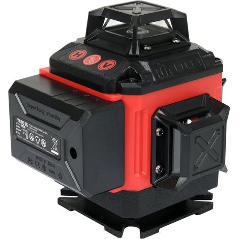 Laser verde 4D a 16 linee con accessori Yato