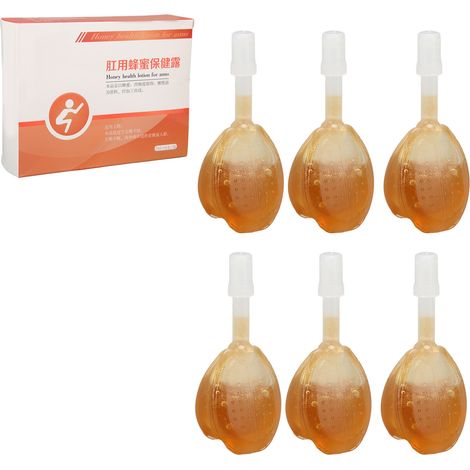 6 suppositoires glycérine miel 7ml, stimulation du transit intestinal, soulagement constipation rapide