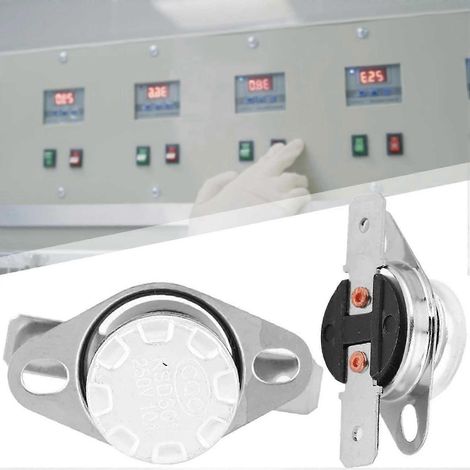 Lot de 5 interrupteurs KSD301, régulateur de thermostat de chaudière facile à utiliser pour fours à micro-ondes