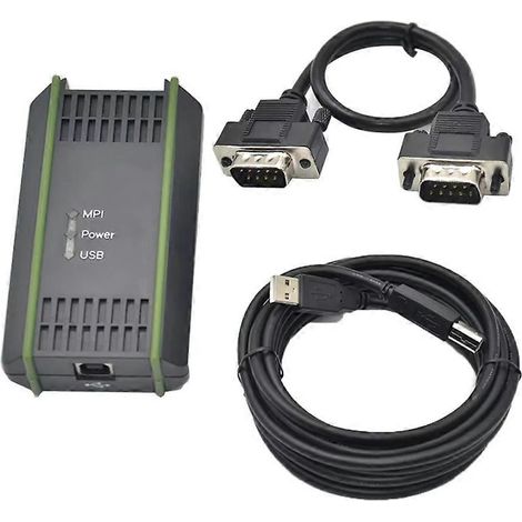 Programmierkabel USB-MPI 6ES7 972-0CB20-0XA0 für Siemens S7 200/300/400 speicherprogrammierbare Steuerungen USB-PC-zu-MPI/DP/PPI-RS485-Adapter 0CB20, 3 m Länge (1/5)