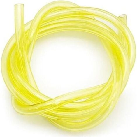 Accessoires pour débroussailleuses thermiques, tuyau, diamètre intérieur 3,3 mm, diamètre extérieur 5,5 mm (jaune)