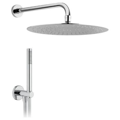 KIT SOFFIONE DOCCIA TONDO Misura: Soff. D. 250 - Braccio L. 350 (1/2)