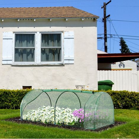 Invernadero para tomates plegable con estructura de acero OKMYHOME (1/4)