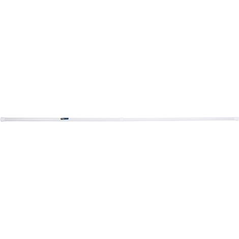 Ausziehbare Teleskop-Duschvorhangstange, Badezimmerfensterstange, Federstange 85-150 cm (1/5)