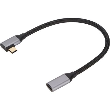 Câble USB-C 100W 4K 60Hz pour Projecteur, 0.25M, Transfert Données et Charge Rapide USB 3.1 Gen2 (1/5)