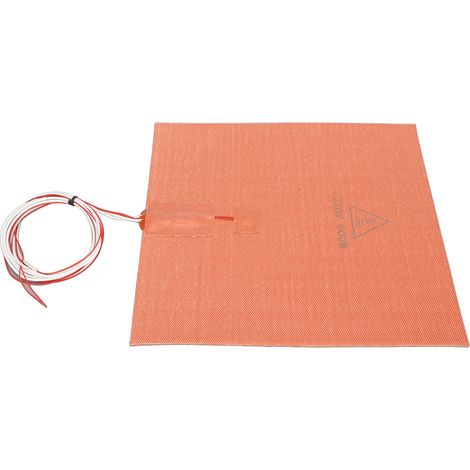 Silikon-Heizmatte 28 x 28 cm, 600 W, 220 V, hitzebeständig, mit Haftfläche für Heizplatten (1/5)
