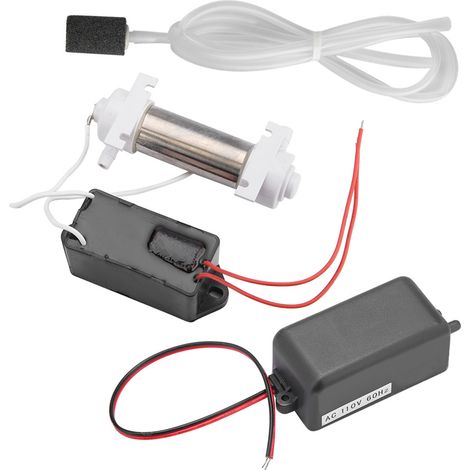 500-mg-Ozongenerator mit Röhre und Zubehör für Luftreiniger im Haushalt (110 V)