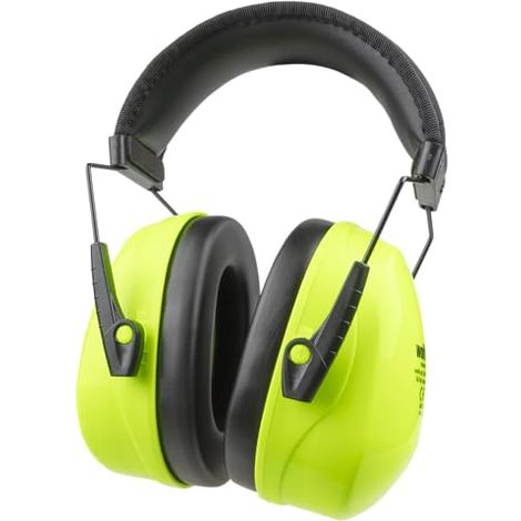 WOLFCRAFT 4961000 1 CASQUE ANTIBRUIT VERT POUR ENFANT, KAPSELGRÖSSE M/L MIXTE WF4960000