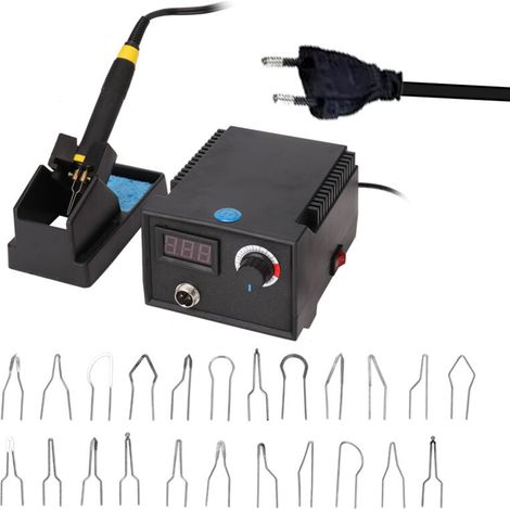 Digital Electric Gourd Wood Burning Machine, Pointer Instrument with 23 Heated Pen Tips (1/5)