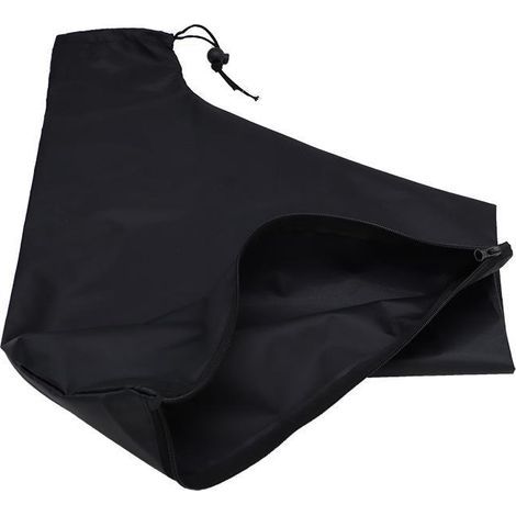 Bolsa de almacenamiento para soplador de hojas AIDUCHO - Bolsa de repuesto para soplador de hojas de patio, césped y exteriores - Con cremallera y correa para el hombro - Negra (1/5)