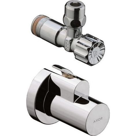 hansgrohe AXOR Eckventil, mit Schuber, Quetschverschraubung, (1/3)