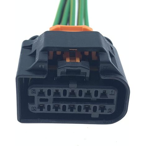 10P fits PGA 301 headlight socket, 1801600-1 waterproof headlight socket, DJ7106-1.2-21 socket -- single socket.
