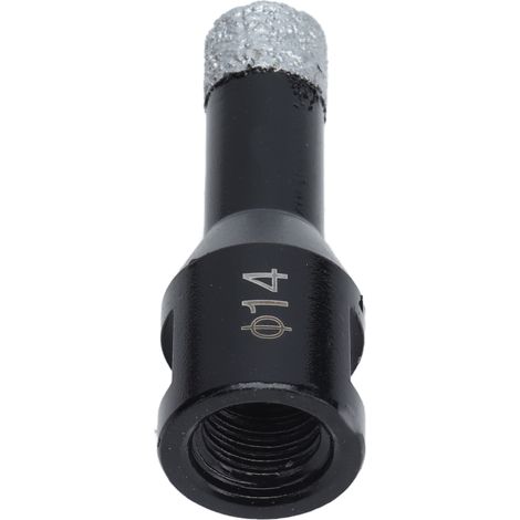 Diamantbohrer, Lochsäge, Marmorbohrer, Lochöffner für Granit- und Keramikfliesen, 14 mm (1/5)