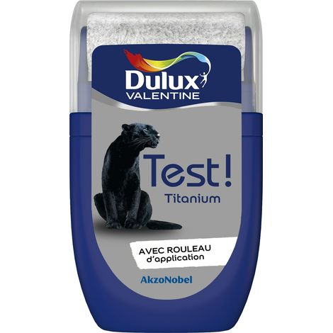Testeur couleur Titanium 30 mL - Peinture Dulux Valentine (1/5)
