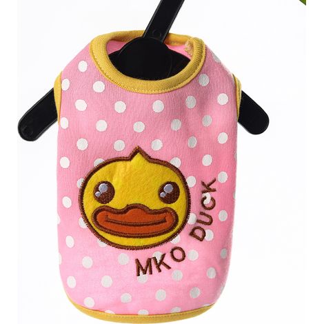 Veste thermique automne - hiver pour chien laitier (duvet de canard rose, 3S) 1 pièce (1/5)