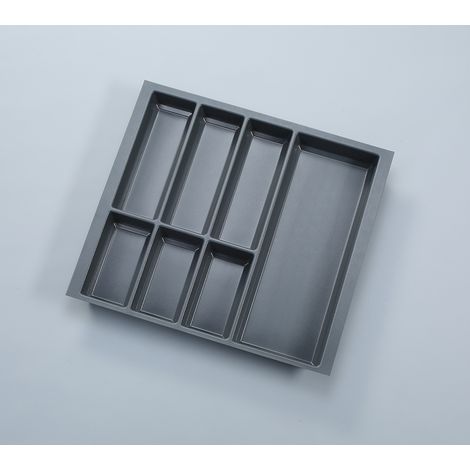 Bandeja para cubiertos Classico antracita para StrongBox 60 (504 x 474 mm) SANS MARQUE
