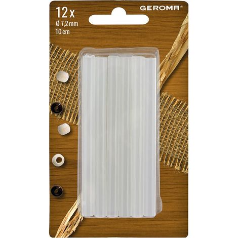 Heißklebesticks 7,2 x 100 mm, 12 Stück Heißkleber