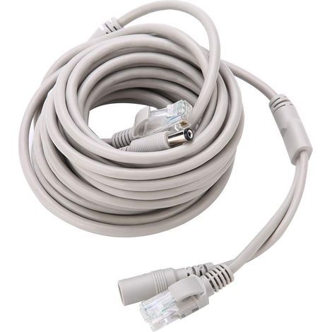 CCTV Cable, 5M AHD Video Power Cable for CCTV Security Camera Surveillance System, 2.1mm DC Power Connector (1/5)