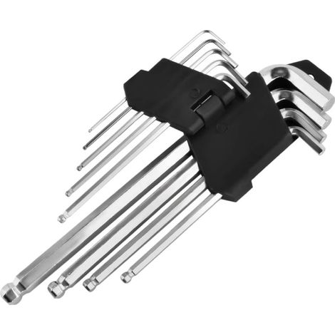 de 9 Outils avec rotule d'angle 1,5 à 10 mm (1/5)