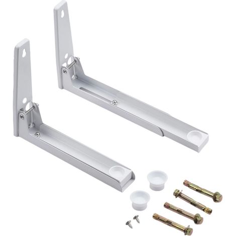 Supporto organizer bianco per forno a microonde da incasso