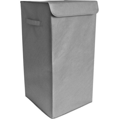 Cesto de ropa plegable, L.30 X H.55 X P.30 cm granito n°3 BOX & BEYOND