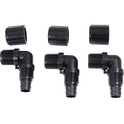 1/2 Zoll 90-Grad-NPT-Rohrverschraubung für R172272 (3er-Pack)