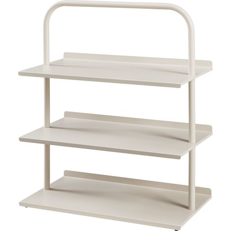 Zapatero acero lacado 73 x 60 x 32 cm champán 030010502 (1/4)