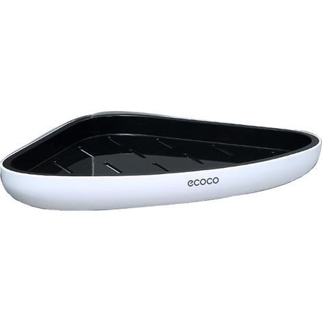 Trípode de baño, estante de baño, soporte de pared para inodoro sin taladrar, soporte de pared para lavabo, negro (1/5)