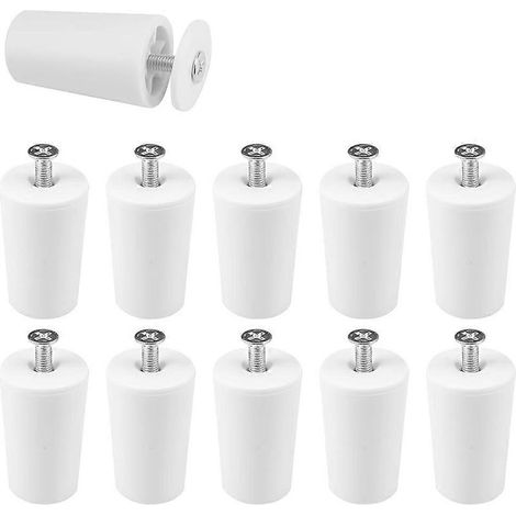 Lot de 10 butées pour stores vénitiens à enrouleur, accessoires compacts et lisses pour stores à cordon. (1/5)