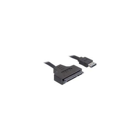 DeLOCK SATA cable, 0.5m (1/2)