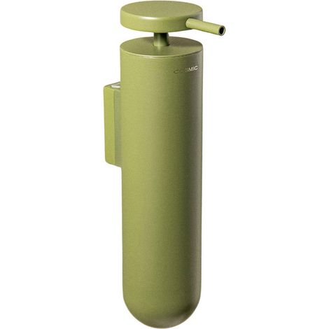 COSMIC Wall Mounted Soap Dispenser, 185ml Capacity, Green, Geyser Collection (1/5)