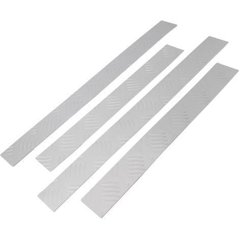 4 pièces de garniture de seuil de porte, protection de bas de caisse, compatible avec Tacoma 2016-2020 (1/5)