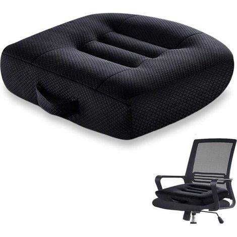 Coussin siège voiture 40x40 cm ergonomique orthopédique - rehausseur bureau ou fauteuil roulant adulte extra large Label (1/4)