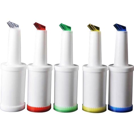 Presse-agrumes manuel extracteur de jus, bouteille en plastique, capacité 0.5L ou 1L, 1 pièce, accessoire pour bar et cuisine (1/5)