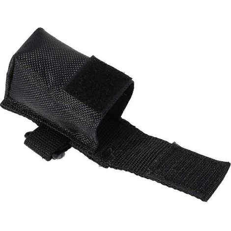 Sacoche pour batterie de vélo, étui de rangement portable pour lampe torche, idéal pour le cyclisme, la chasse et les sports de plein air. (1/5)
