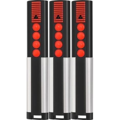 Télécommande de porte de garage 868 MHz 3 pièces, compatible avec les modèles de buzzer de porte de garage 4020 TX03-868-4, 4026 TX03-868-2, 4020V000, 4026V000, 4 canaux (1/4)