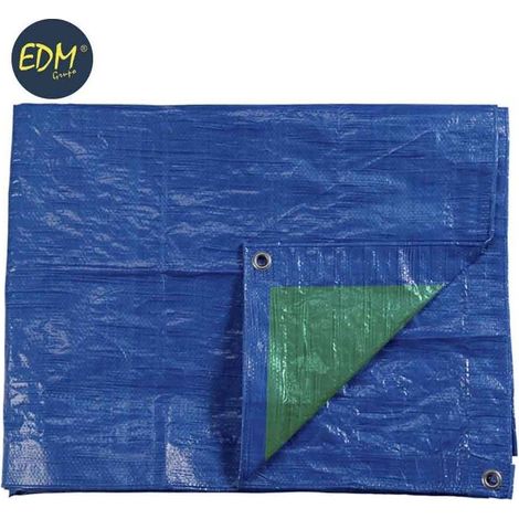 Tenda bifacciale 2x3m Colore Blu/Verde densità 90g/m² EDM