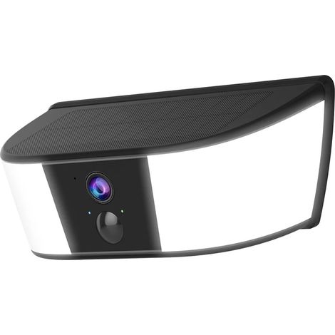 Caméra de Surveillance Extérieure WiFi 2K Solaire, Batterie Rechargeable, WiFi 2,4 GHz, Vision Nocturne Couleur, Alarme Locale, IP66, Caméra Sans Fil (1/5)