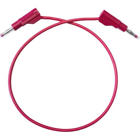 Mueller Electric BU-P4911B-24-2 Cordon de mesure banane mâle banane mâle 0.6 m rouge 1 pc(s) R517532