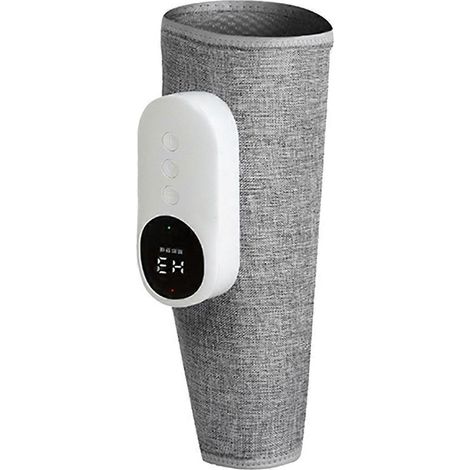 Appareil de massage électrique chauffant pour les jambes, sans fil, pour mollets, gris (1/5)
