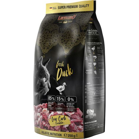 Leonardo Katzentrockenfutter Fresh Duck 250 g Trockenfutter